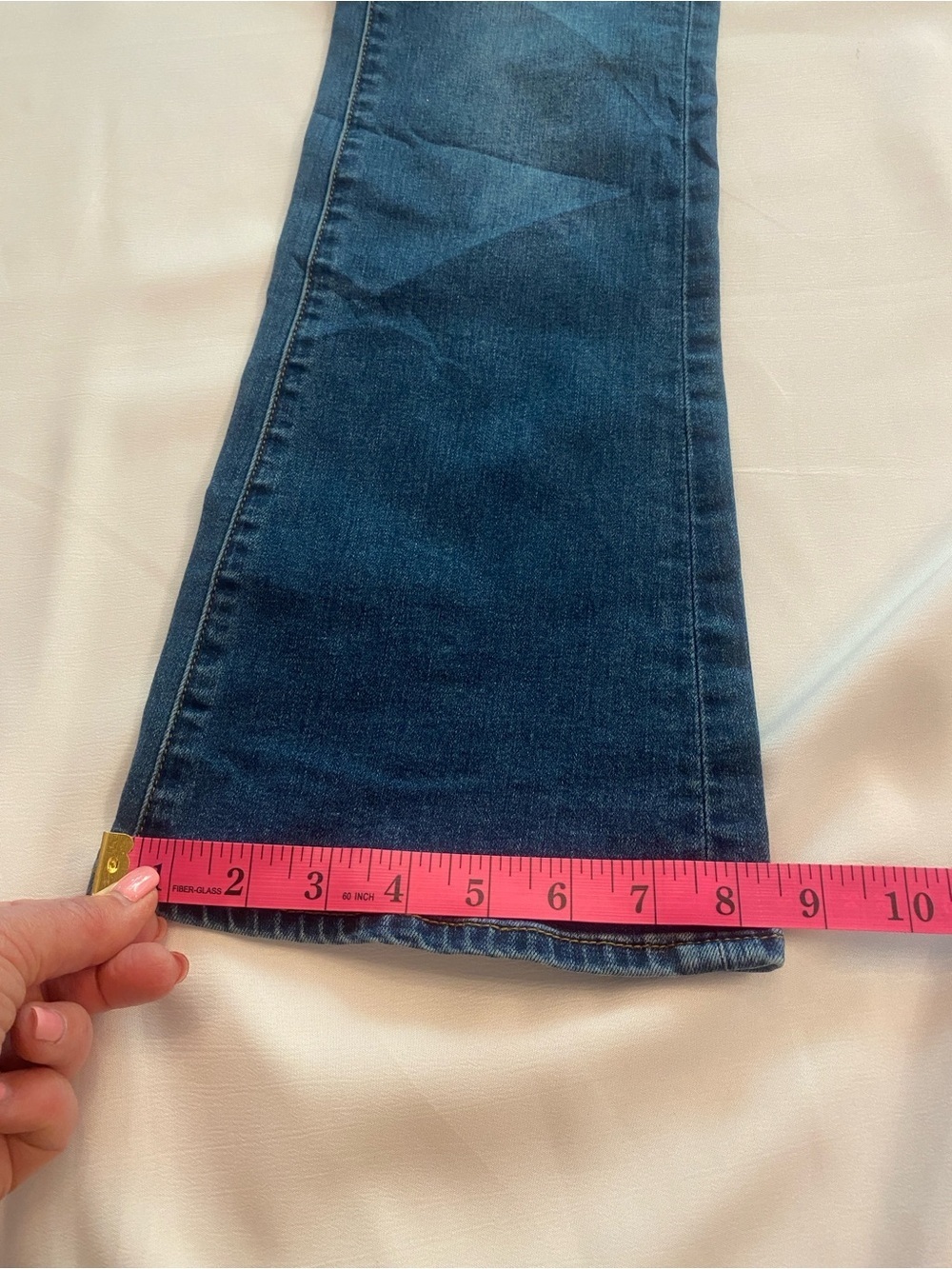 Lucky Brand Women's Charlie Baby Boot Low Rise Jeans Size 8 length 29” Ankle - Picture 15 of 16